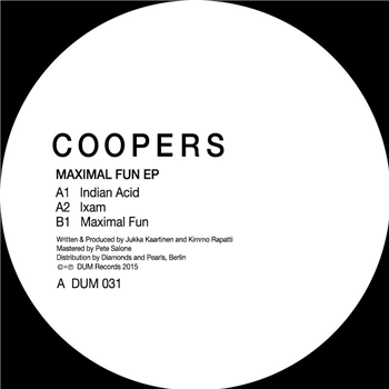 Coopers - Maximal Fun EP - DUM Records
