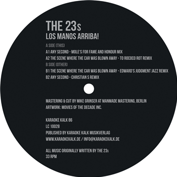 The 23s - Los Manos Arriba! - KARAOKE KALK