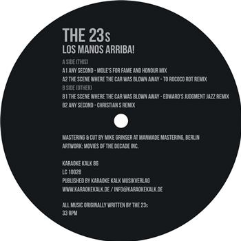 The 23s - Los Manos Arriba! - KARAOKE KALK The 23s - Los Manos Arriba! - KARAOKE KALK