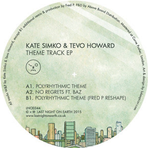 KATE SIMKO & TEVO HOWARD - THEME TRACK EP (INCL. FRED P REMIX) - Last Night On Earth
