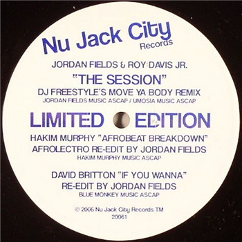 Jordan Fields & Roy Davis - SESSION - Nu Jack City Jordan Fields & Roy Davis - SESSION - Nu Jack City