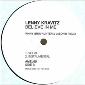 Lenny Kravitz / Soundgarden - Believe in Me / Black Hole Sun (Vinny Gruvhunter & Jason B Remixes) - White Label