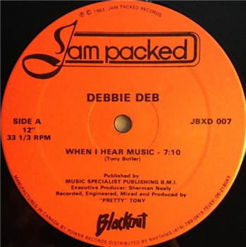 Debbie Deb - When I Hear Music - Jam Packed