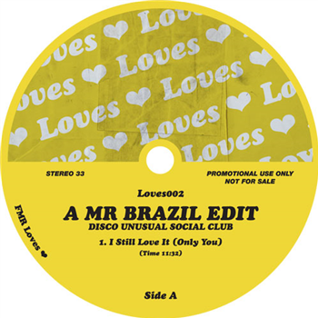 A Mr Brazil Edit - Disco Unusual Social Club - FMR LOVES