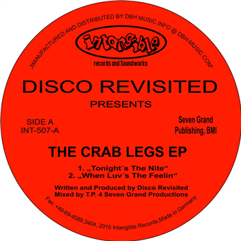 Disco Revisited - The Crab Legs EP - INTANGIBLE RECORDS