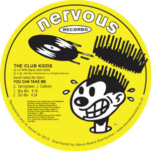MOOD II SWING PRESENTS THE CLUB KIDDS - YOU CAN TAKE ME / DURING PEAK HOURS - NERVOUS RECORDS
