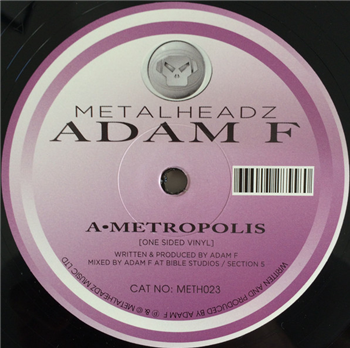 Adam F - Metropolis (One Sided 12) - Metalheadz