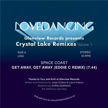 Space Coast Glenview Records Presents - Crystal Lake Remixes Volume 1 - LOVEDANCING