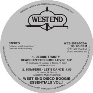 WEST END DISCO BOOGIE ESSENTIALS VOL.1 - Va - WEST END