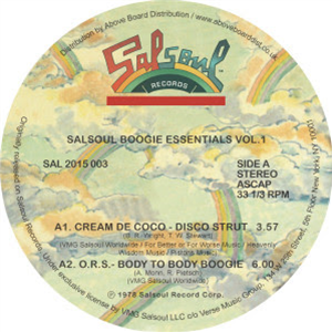 SALSOUL BOOGIE ESSENTIALS VOL. 1 - VA - SALSOUL RECORDS