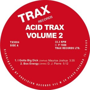 ACID TRAX 2 - Va - TRAX RECORDS ACID TRAX 2 - Va - TRAX RECORDS