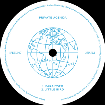 PRIVATE AGENDA - PARALYSED (INCL. TUFF CITY KIDS RMX) - International Feel