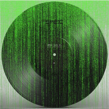 Decka - Begyndelsen (deluxe clear PVC vinyl sleeve in neon print) - Spe:c Decka - Begyndelsen (deluxe clear PVC vinyl sleeve in neon print) - Spe:c