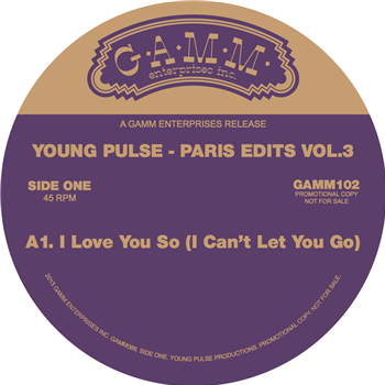 YOUNG PULSE - PARIS EDITS VOL.3 - G.A.M.M