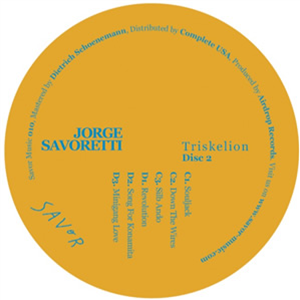 Jorge Savoretti - Triskelion (2 x LP) - Savor Music Jorge Savoretti - Triskelion (2 x LP) - Savor Music