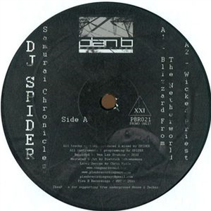 DJ Spider - Samurai Chronicles - Plan B Recordings DJ Spider - Samurai Chronicles - Plan B Recordings