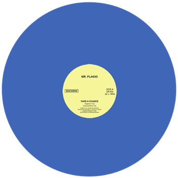 Mr Flagio - Take A Chance Remixes - blue vinyl - Discoring Records Mr Flagio - Take A Chance Remixes - blue vinyl - Discoring Records