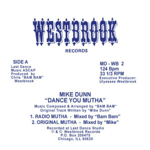 MIKE DUNN - DANCE YOU MUTHA - WESTBROOK