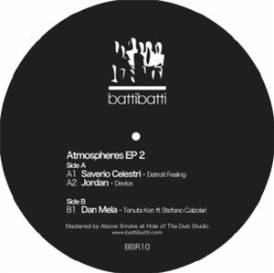 JORDAN / SAVERIO CELESTRI / DAN MELA - Atmospheres EP2 - Batti Batti