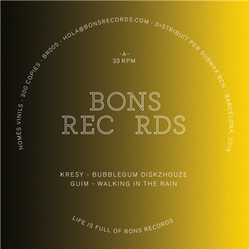 Kresy & Guim - Cramp EP - Bons Records Kresy & Guim - Cramp EP - Bons Records