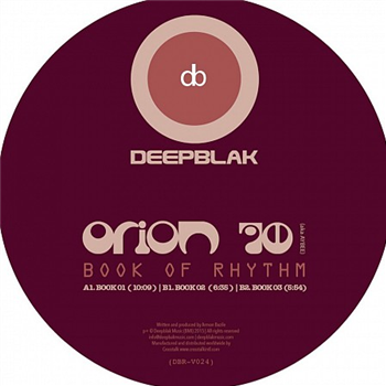 Orion 70 / Book of Rhythm - Deepblak