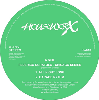Federico Curatolo - Chicago Series - Houseworx Records