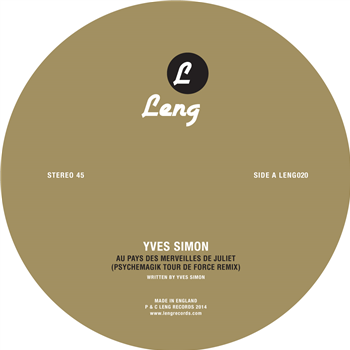 Yves Simon - Psychemagikal (One Sided  Etched 12") - Leng Records