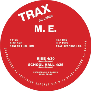 M.E. - RIDE - TRAX RECORDS