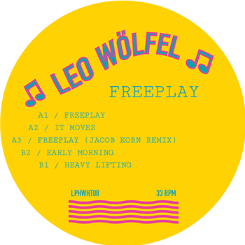 LEO WÖLFEL - FREEPLAY (INCL. JACOB KORN REMIX) - LPH WHITE