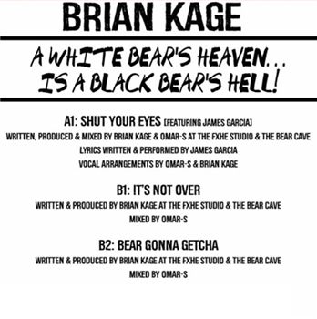 Brian Kage - A White Bears Heaven is a Black Bear’s Hell - FXHE Records