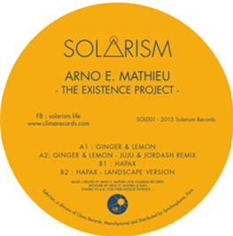 Arno E. Mathieu - The Existence Project (Incl Juju & Jordash Remix) - Solarism