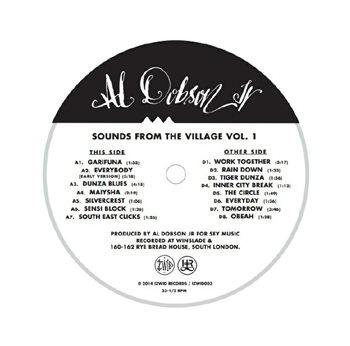 Al DOBSON JR - Sounds From The Village Vol 1 *Repress - Izwid
