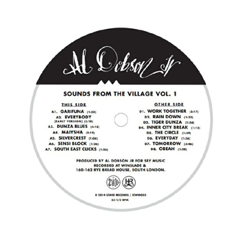 Al DOBSON JR - Sounds From The Village Vol 1 *Repress - Izwid Al DOBSON JR - Sounds From The Village Vol 1 *Repress - Izwid