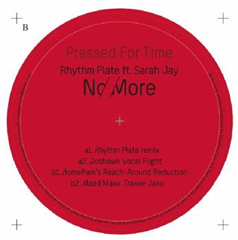 RHYTHM PLATE feat SARAH JAY - Pressed For Time RHYTHM PLATE feat SARAH JAY - Pressed For Time
