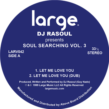 DJ RASOUL - SOUL SEARCHING VOL. 3 - LARGE