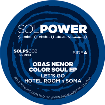 Obas Nenor - Color Soul EP - SOL POWER SOUND