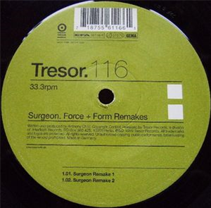 Surgeon - Force + Form (Remakes) - Tresor