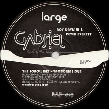 ROY DAVIS JR & PEVEN EVERETT - GABRIEL - Large Music