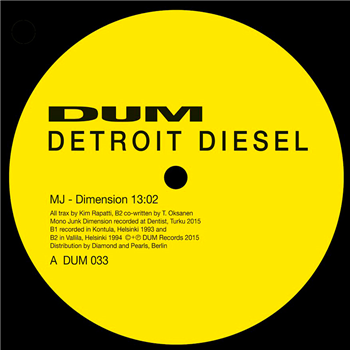 Detroit Diesel - Dimension *Reissue - DUM Records
