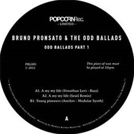 Bruno Pronsato & The Odd Ballads – Odd Ballads P#1 - Popcorn Records