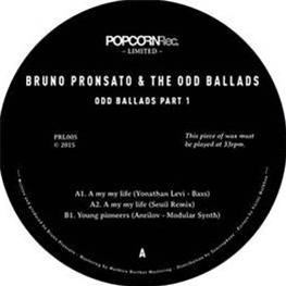 Bruno Pronsato & The Odd Ballads – Odd Ballads P#1 - Popcorn Records Bruno Pronsato & The Odd Ballads – Odd Ballads P#1 - Popcorn Records