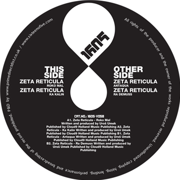 Zeta Reticula - Roko Mal EP - 1605 Music Therapy