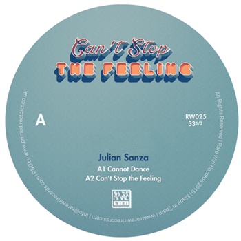 Julian Sanza -  Can´t stop the feeling - RARE WIRI