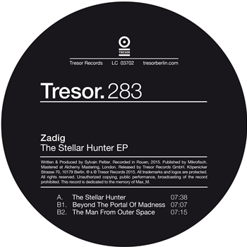 Zadig - The Stellar Hunter EP - Tresor