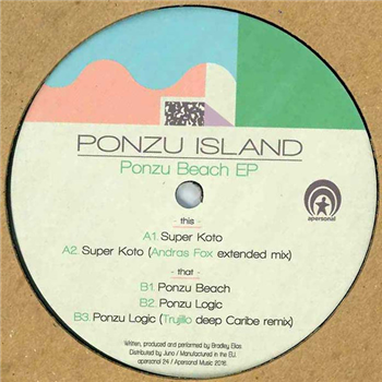 PONZU ISLAND - Ponzu Beach EP  - Apersonal Music