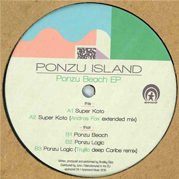 PONZU ISLAND - Ponzu Beach EP - Apersonal Music PONZU ISLAND - Ponzu Beach EP - Apersonal Music