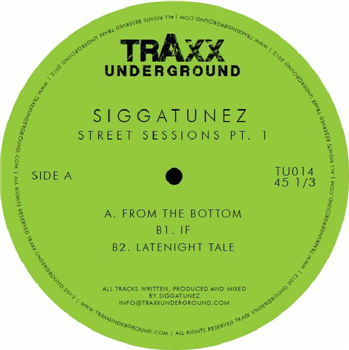 SIGGATUNEZ - Street Sessions Pt. 1 - TRAXX UNDERGROUND
