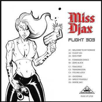 Miss Djax - Flight 303 (2 x 12" Incl Comic Book) - Djax-up beats