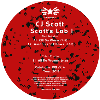 CJ Scott - Scotts Lab 1 - Karlovak Records