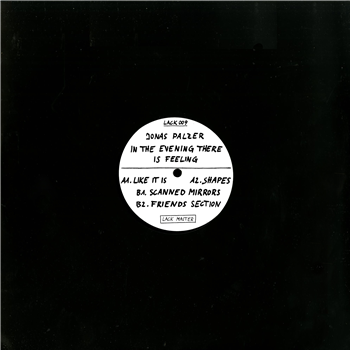 Jonas Palzer - In the evening there is feeling - LACKRec Jonas Palzer - In the evening there is feeling - LACKRec